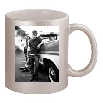 Benjamin McKenzie 11oz Metallic Silver Mug