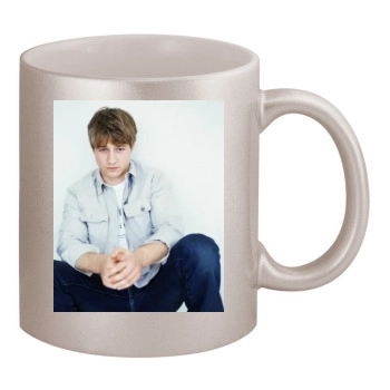 Benjamin McKenzie 11oz Metallic Silver Mug