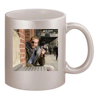 Bradley Cooper 11oz Metallic Silver Mug