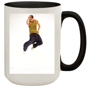 Channing Tatum 15oz Colored Inner & Handle Mug