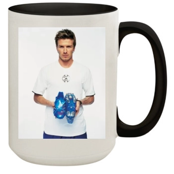 David Beckham 15oz Colored Inner & Handle Mug