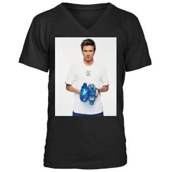 David Beckham Men's V-Neck T-Shirt