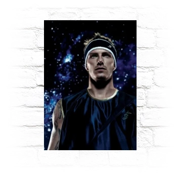 David Beckham Metal Wall Art