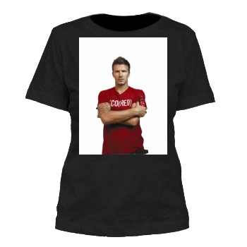 David Beckham Women's Cut T-Shirt