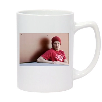 David Beckham 14oz White Statesman Mug