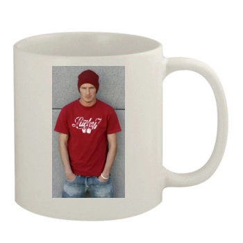 David Beckham 11oz White Mug