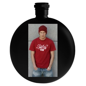 David Beckham Round Flask