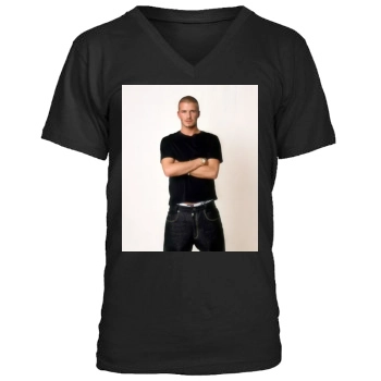 David Beckham Men's V-Neck T-Shirt