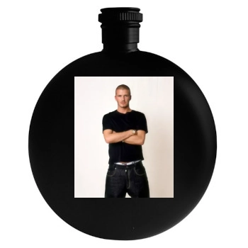 David Beckham Round Flask