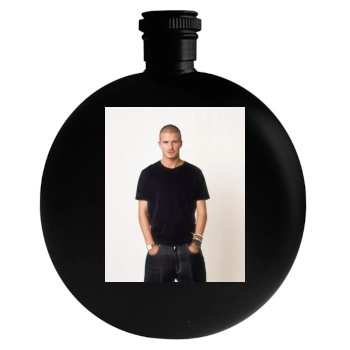 David Beckham Round Flask