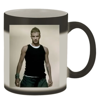 David Beckham Color Changing Mug