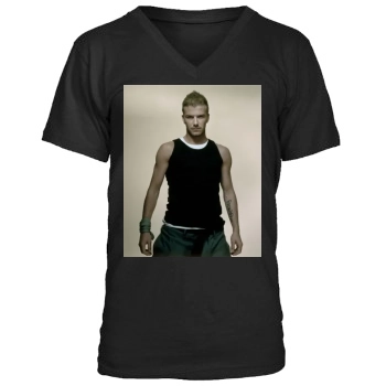 David Beckham Men's V-Neck T-Shirt