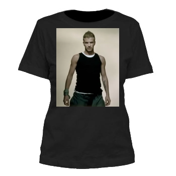 David Beckham Women's Cut T-Shirt