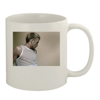 David Beckham 11oz White Mug