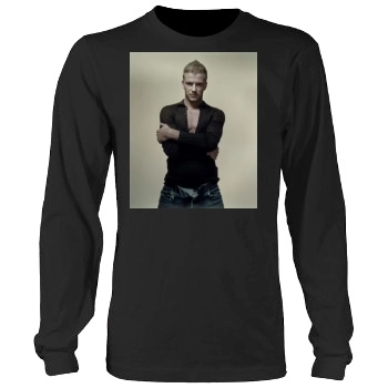 David Beckham Men's Heavy Long Sleeve TShirt