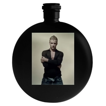 David Beckham Round Flask