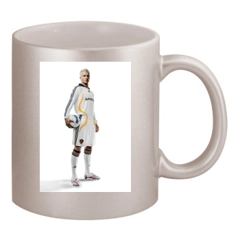 David Beckham 11oz Metallic Silver Mug