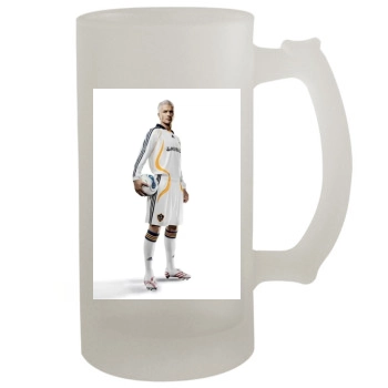 David Beckham 16oz Frosted Beer Stein