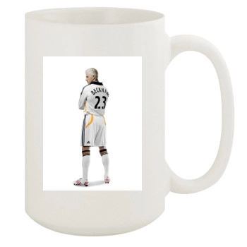 David Beckham 15oz White Mug