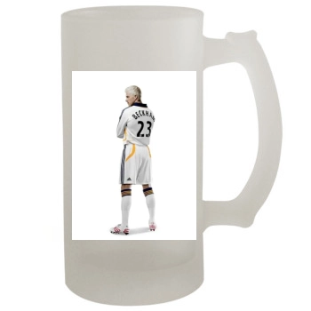 David Beckham 16oz Frosted Beer Stein