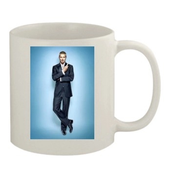 David Beckham 11oz White Mug