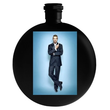 David Beckham Round Flask