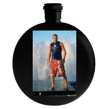 David Beckham Round Flask