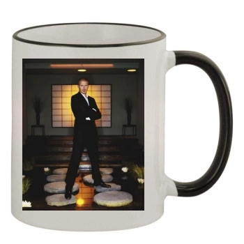 David Beckham 11oz Colored Rim & Handle Mug