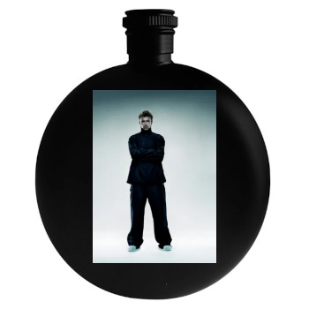 David Beckham Round Flask