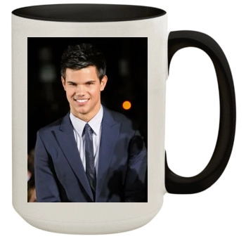 Taylor Lautner 15oz Colored Inner & Handle Mug