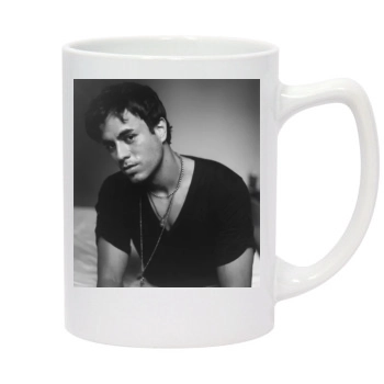 Enrique Iglesias 14oz White Statesman Mug