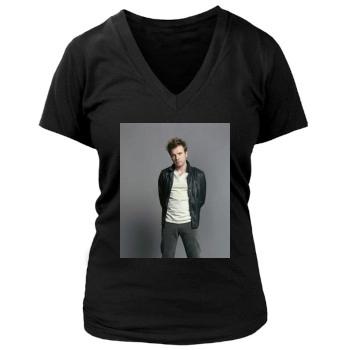 Ewan McGregor Women's Deep V-Neck TShirt