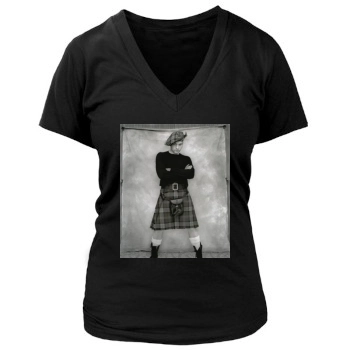 Ewan McGregor Women's Deep V-Neck TShirt