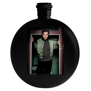 Ewan McGregor Round Flask