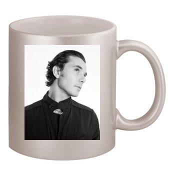 Gavin Rossdale 11oz Metallic Silver Mug