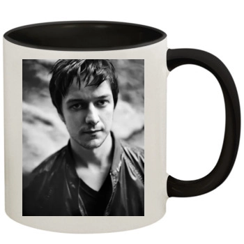 James Mcavoy 11oz Colored Inner & Handle Mug