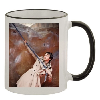 James Mcavoy 11oz Colored Rim & Handle Mug