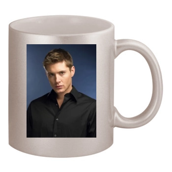 Jensen Ackles 11oz Metallic Silver Mug