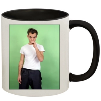 Jude Law 11oz Colored Inner & Handle Mug