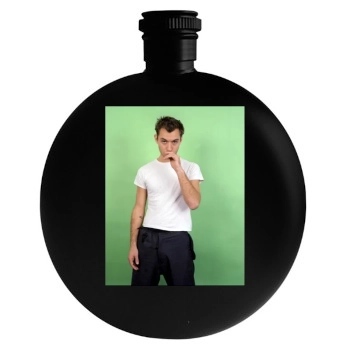 Jude Law Round Flask