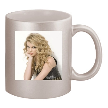 Taylor Swift 11oz Metallic Silver Mug