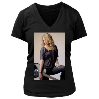 Taylor Swift Women's Deep V-Neck TShirt