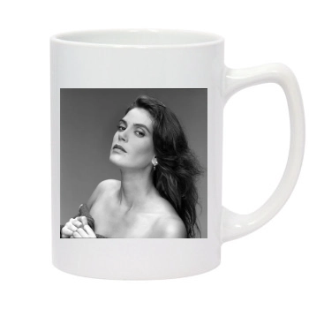 Teri Hatcher 14oz White Statesman Mug