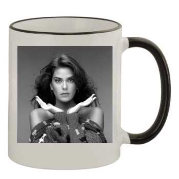 Teri Hatcher 11oz Colored Rim & Handle Mug