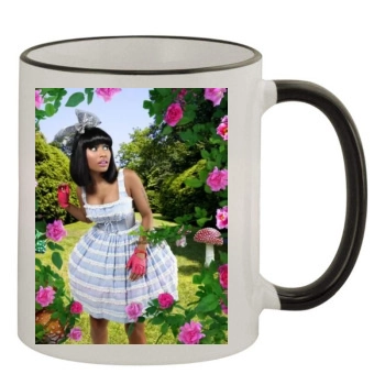 Nicki Minaj 11oz Colored Rim & Handle Mug