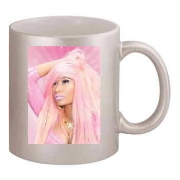 Nicki Minaj 11oz Metallic Silver Mug