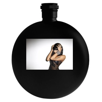 Nicki Minaj Round Flask