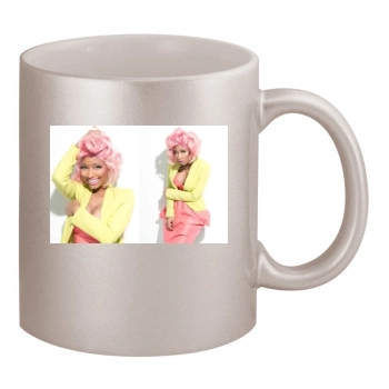 Nicki Minaj 11oz Metallic Silver Mug