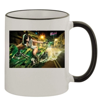 Nicki Minaj 11oz Colored Rim & Handle Mug