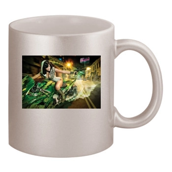 Nicki Minaj 11oz Metallic Silver Mug